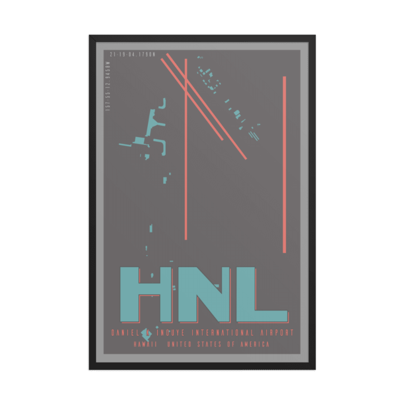 Minimalist Airport Art Prints